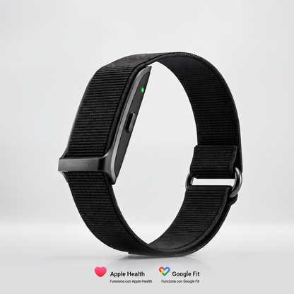 Movvu Smart Band — Pulsera Inteligente Deportiva con Monitor de Salud 24/7