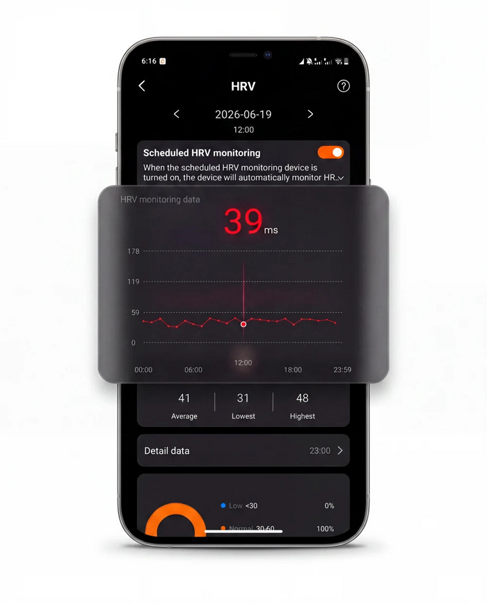 Movvu app - HRV en tiempo real